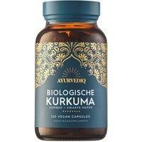 Biologische Kurkuma, Gember & Zwarte Peper Extract (Ayurvediq) 120caps