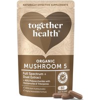 Organic Mushroom 5 800mg (Together Health) 60caps