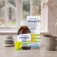 Omega-3 algenolie ALA & DHA (Arctic Blue) 150ml (natuurlijk)