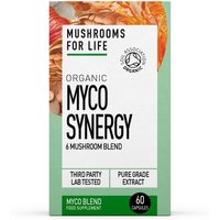 Myco Synergy Paddenstoelen Capsules Bio (Mushrooms For Life) 60caps