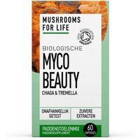 Myco Beauty Paddenstoelen Capsules Bio (Mushrooms For Life) 60caps
