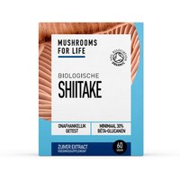Shiitake Paddenstoelen Poeder Bio (Mushrooms For Life) 60gr