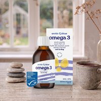 Omega-3 visolie kat & hond DHA & EPA (Arctic Blue) 300 ml (natuurlijk)