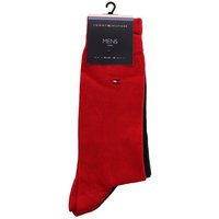 Tommy Jeans 2 Pack Socks - Red/Navy - L