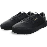 Puma Womens Cali Leather Sneaker - Black - 7