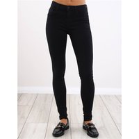 Only Denim Onlrain Reg Skinny Fit Jeans - Black - 6S
