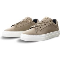 Bull Boxer Grey Leather Lace Up Trainer - 42