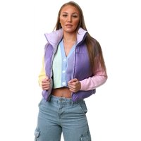 Only Richy Short Reversible Gilet - Lilac - XL
