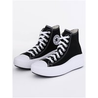 Converse Womens Chuck Taylor All Star Move Platform - Black/Natural Ivory/White - 7