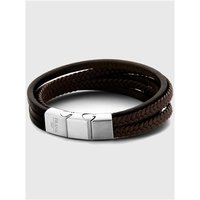 Frank1967 Multistrand Leather Bracelet - Brown - One