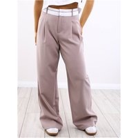 Only Malika Detail Pant - Stone - XL
