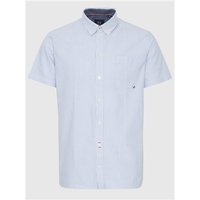 Fq1924 Steven Stripe Oxford S/S Shirt - Regatta Blue - S