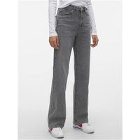 Veromoda Tessa Hr Wide Jeans - Medium Grey Denim - 30R