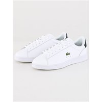 Lacoste Mens Carnaby Set Leather Sneakers - White / Navy - 11