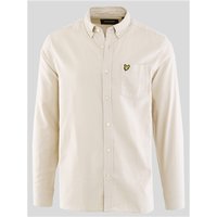 Lyle & Scott Plain Flannel Shirt - Cove - XL
