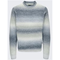 Only & Sons Timber Crew Knit - Flint Stone - 2XL