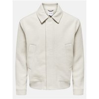 Only & Sons Wayne Wool Bomber - Moonstruck - XL