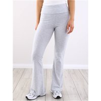 Vivichi Fold Waist Jogger - Grey Marl - L