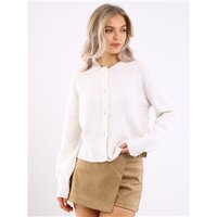 JDY JDYLUMI LIFE L/S BUTTON women's in Beige