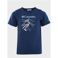 Columbia Junior Tech Trail™ Graphict-Shirt - Collegiate - XLB
