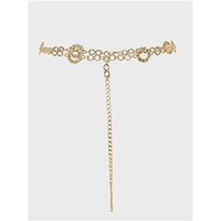 Pieces Lonna Chain Waist Belt - Gold - S