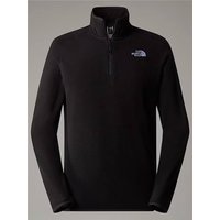 The North Face 100 Glacier 1/4 Zip Fleece - Black - M