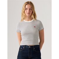 Levi's Essential Sporty T-Shirt - Annalise Stripe Peacoat Cotton - L