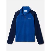 Columbia Junior Glacial™ Fleece Quarter Zip Pullover - Mountain Blue Collegiate Navy - SB