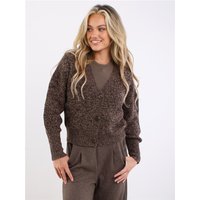 Veromoda Lea Cardi - Chocolate Torte - L