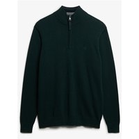 Superdry&Co Essentials Cotton Half Zip Jumper - Enamel Green - 2XL