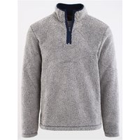 Saltwell Valley Zip Fleece - Grey - M