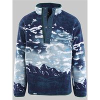 Columbia Helvetia™ Ii Printed Half Snap Fleece - Crushed Blue Sisters - XL