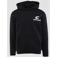 Capo Club Initial Hoodie - Black / White - M