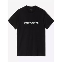 Carhartt Wip Script T-Shirt - Black / White - XS