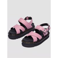 Dr Martens Voss Ii Athena Leather Strap Sandals - Dusty Rose Pink Athena - 8