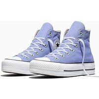 Converse Womens Chuck Taylor All Star Lift High-Top Shoe - Very Peri / White - 8