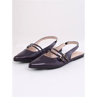 Pieces Atherine Sling Back Heels - Winetasting - 7