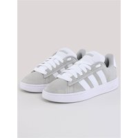 Adidas Mens Grand Court Alpha Shoes - Grey Two / Cloud White - 12