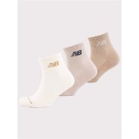New Balance Everyday Ankle 3 Pairs - Beige - S