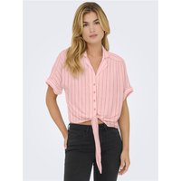 Only Paula Life Tie Shirt - Romance Rose - M