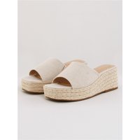Truffle Playa Wedge Espadrille Sandal - Beige - 4