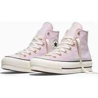Converse Womens Chuck Taylor All Star Lift Platform - New Found Bloom / Egret / Black - 3