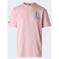 The North Face Alien Relaxed Graphic T-Shirt - Metal Pink - XS