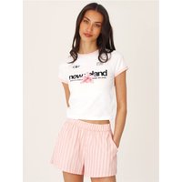 Saint Genies Stripe Shorts - Pink - L