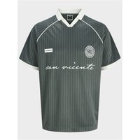 Jack & Jones Eterna Football Polo - Asphalt - XL