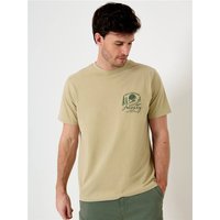 Saltwell Thiago Printed T-Shirt - Pebble - S