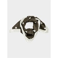 Pieces Donnie Square Scarf - Chocolate Chip / Polka - One