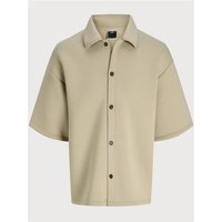 Jack & Jones Biarritz Scuba Shirt - Crockery - S