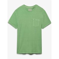 Superdry&Co Classic Cotton Linen Pocket T-Shirt - Pastel Peppermint - 2XL