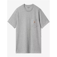 Carhartt Wip Pocket T-Shirt - Grey Heather - L